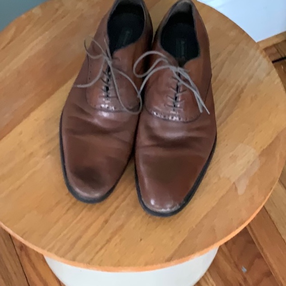 Aston Grey brown dress shoes